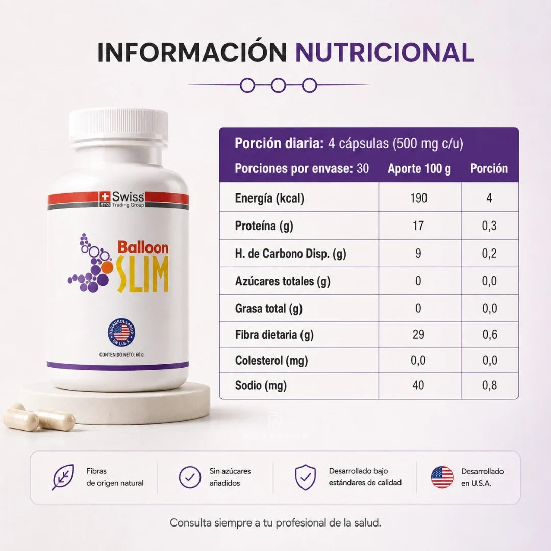 Balloon Slim | Más control en tus comidas, menos lucha con tus porciones